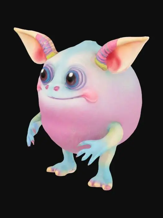 3D model for Süsses Monsterbaby