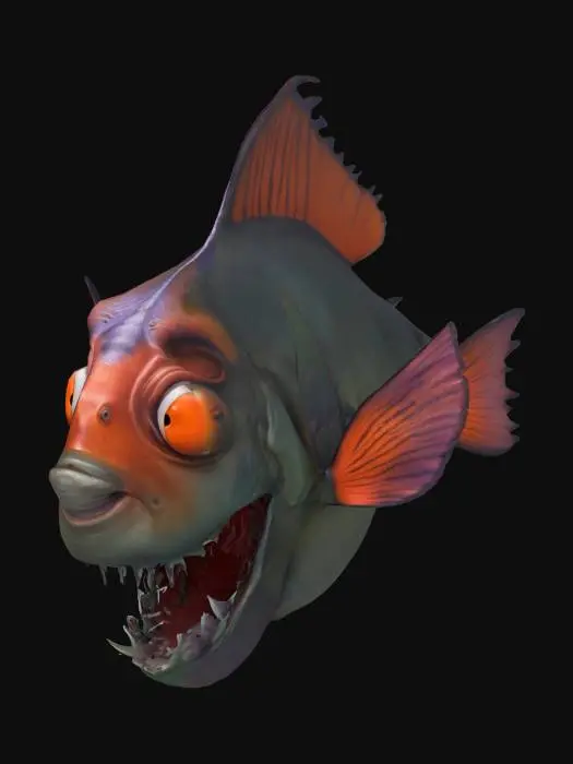 3D model for fiindet Nemo horror