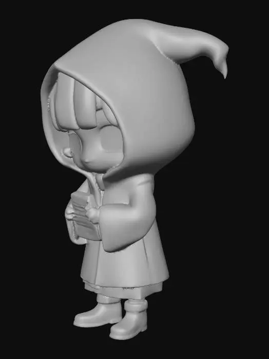 3D model for Death Note aus dem Anime in süß, als Animefigur