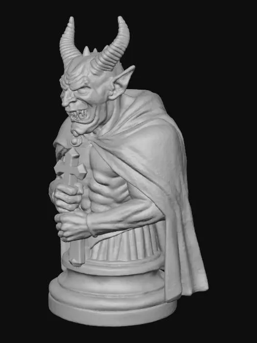 3D model for Demonic Bishop's Gambit