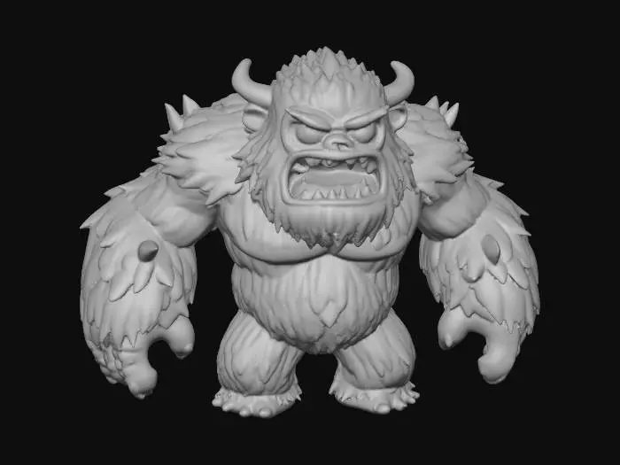 3D model for Glacier Brute