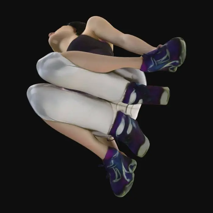 3D model for Gazing Up in an Empty Room