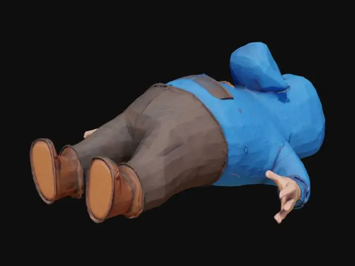 3D model for Caseoh But He died.