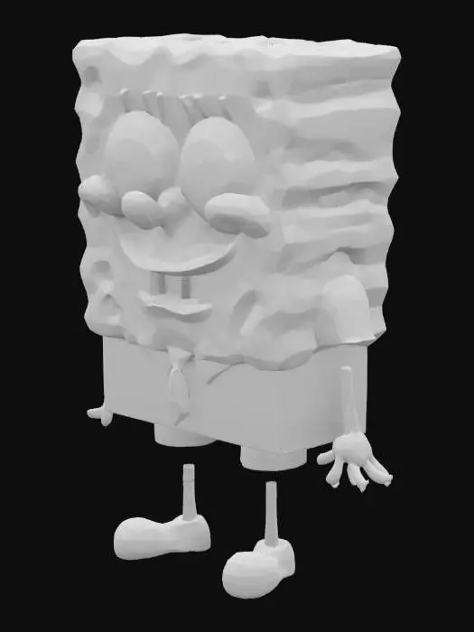 3D model for Hi I'm SpongeBob!