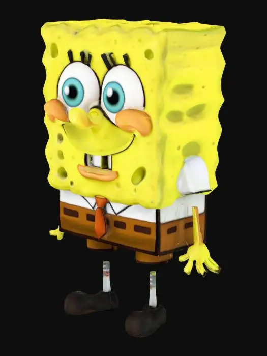 3D model for Hi I'm SpongeBob!