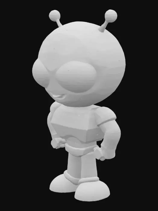 3D model for Alien Buddy