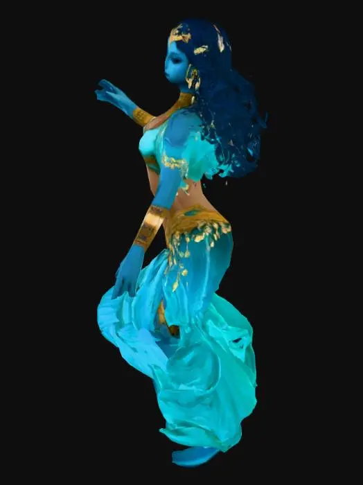 3D model for Ethereal Dancer