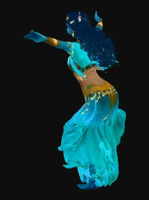 3D model for Ethereal Dancer