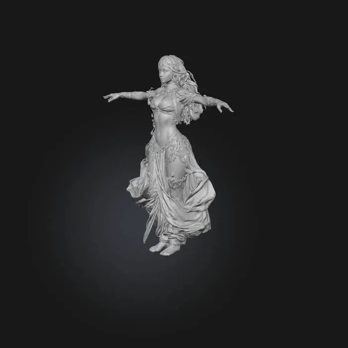 3D model for Ethereal Dancer