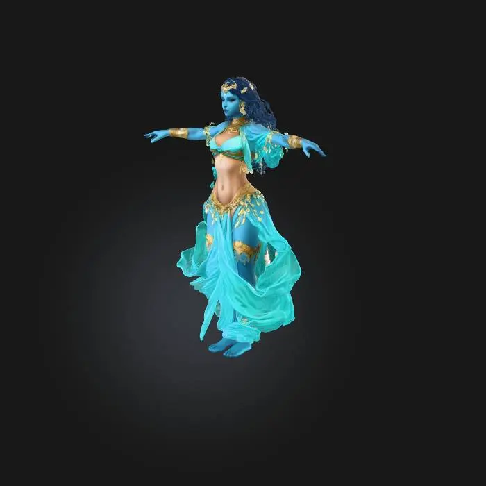 3D model for Ethereal Dancer