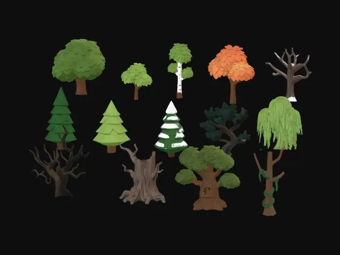 3D model for Seasonal Trees