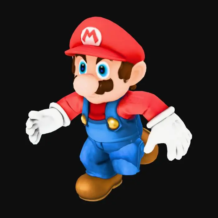 3D model for Mario
