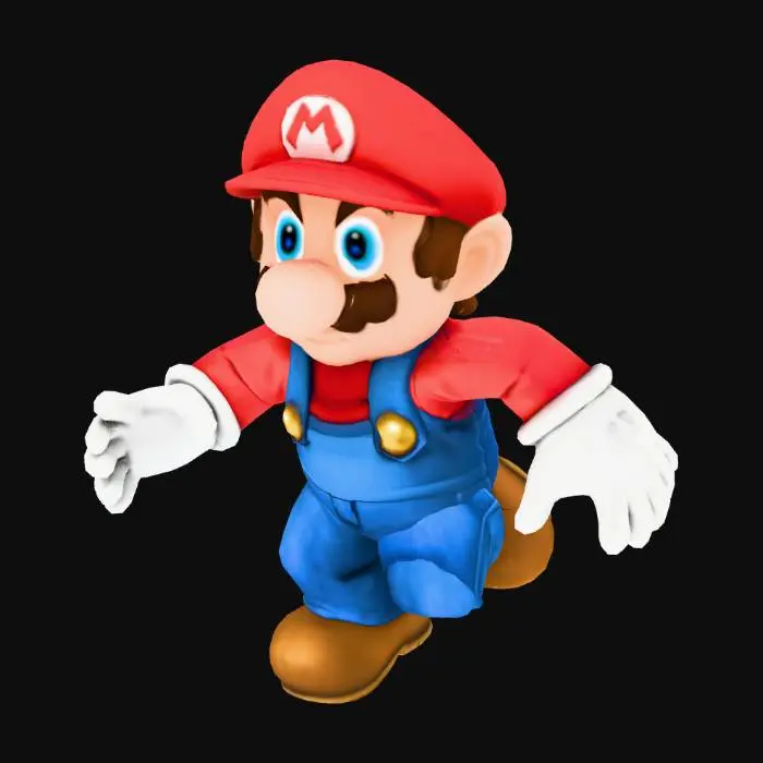 3D model for Mario