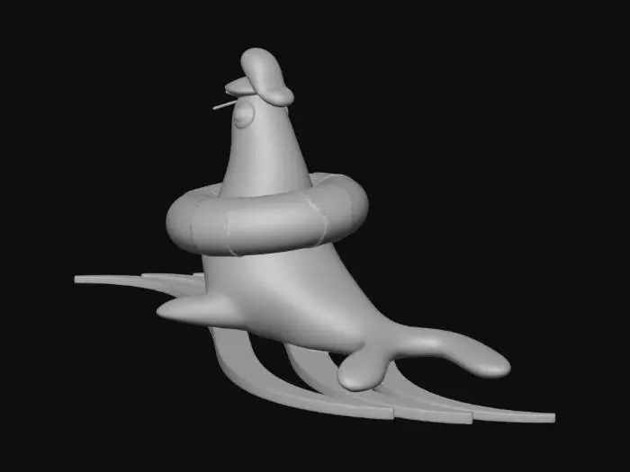 3D model for Yunus Logo