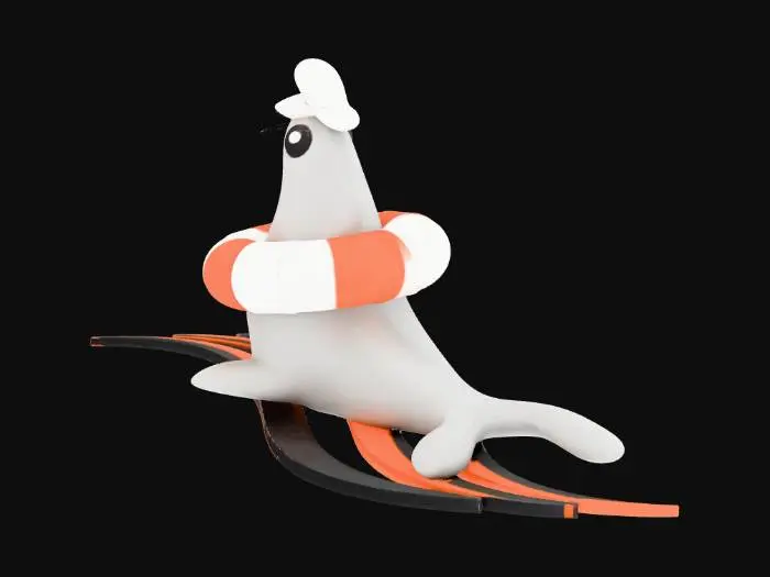 3D model for Yunus Logo