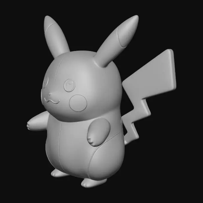 3D model for Pikachu