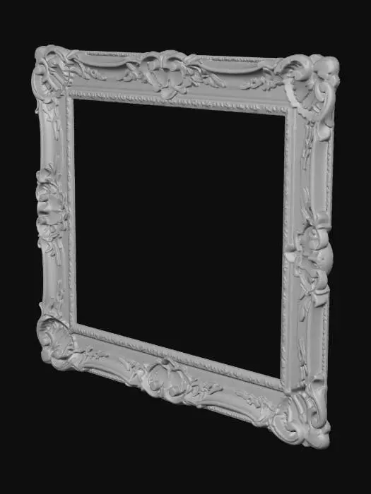 3D model for Ornate Empty Frame
