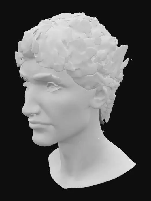 3D model for Confused Expression