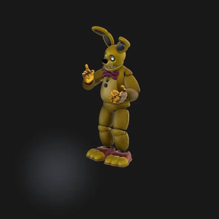 3D model for Spring bonnie