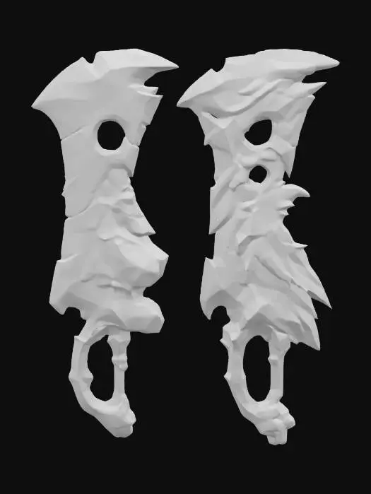 3D model for Molten Blades