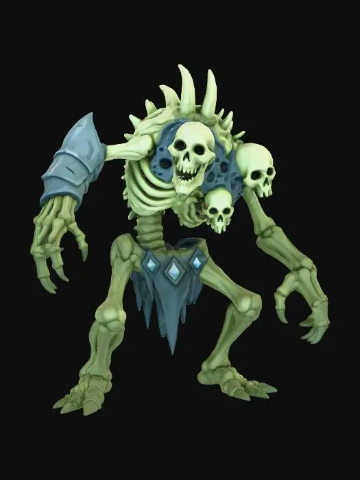 3D model for Bone Guardian, #Halloween2025#