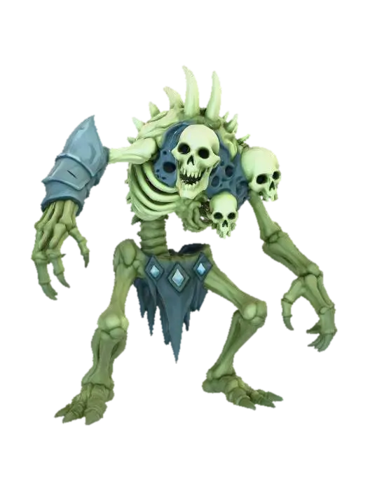 Argosneo的Bone Guardian — 使用 Meshy AI 3D 生成器制作，免费下载 FBX OBJ GLB STL