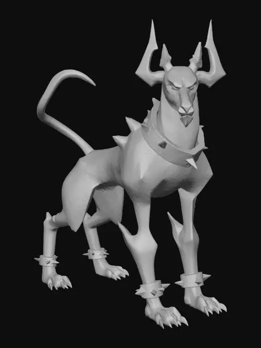 3D model for Infernal Guardian, #Halloween2025#