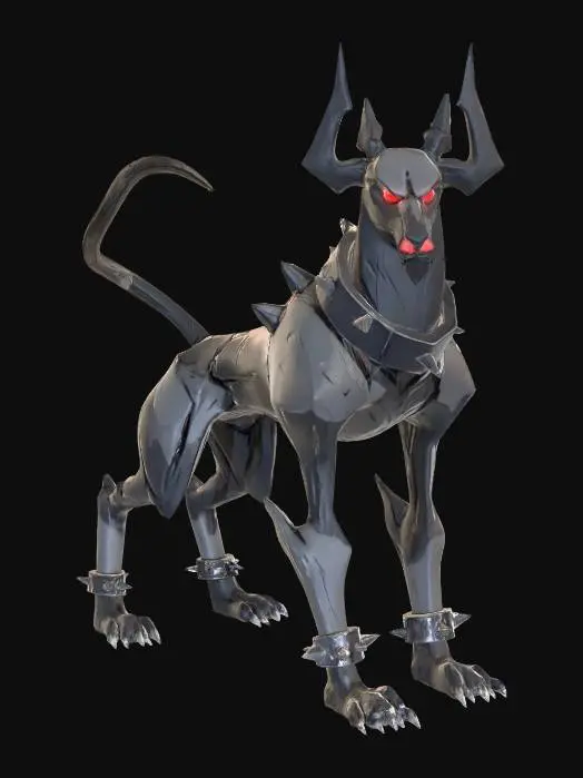 3D model for Infernal Guardian, #Halloween2025#