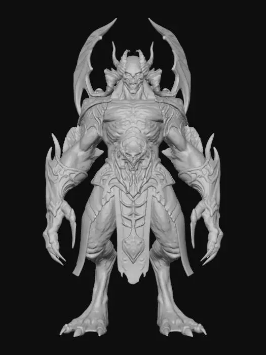 3D model for Demonic Overlord