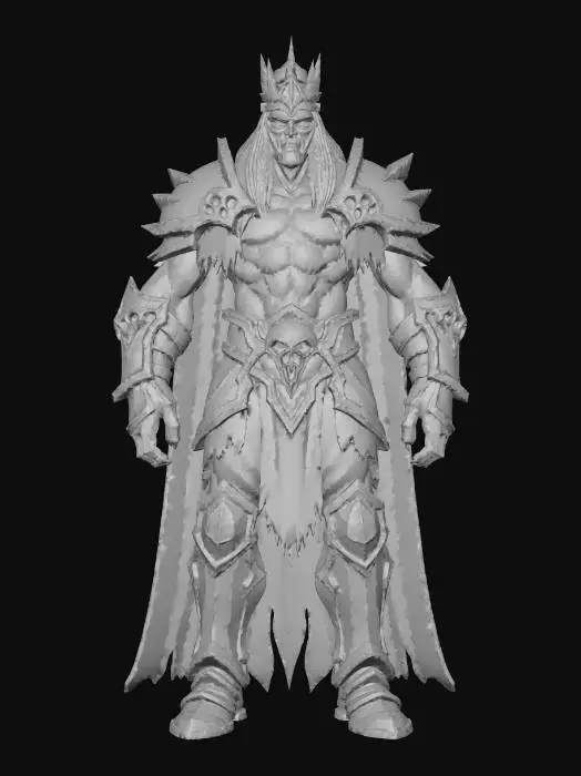 3D model for king skeleton