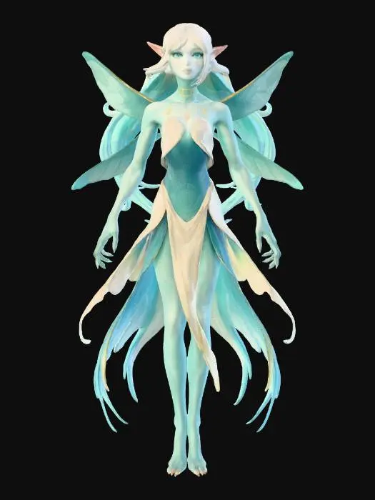 3D model for Ethereal Pixie