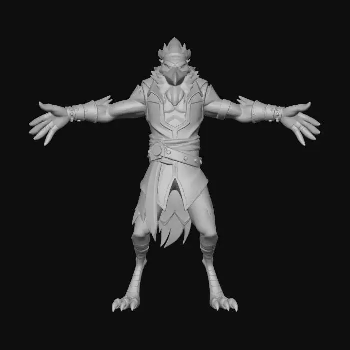 3D model for Avian Warrior