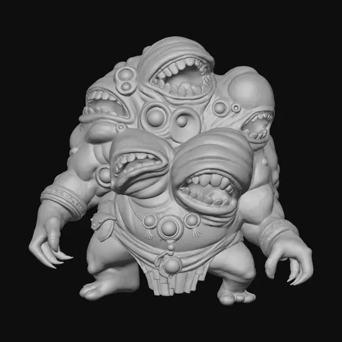 3D model for Multimouth Entity