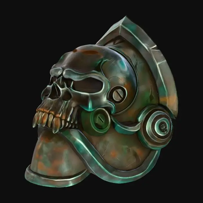 3D model for Skull Helm