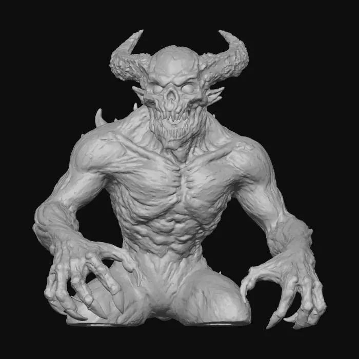 3D model for Infernal Guardian