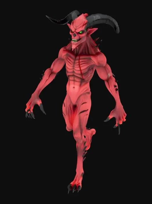 3D model for Infernal Guardian
