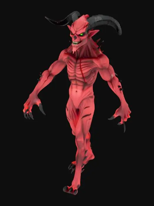 3D model for Infernal Guardian
