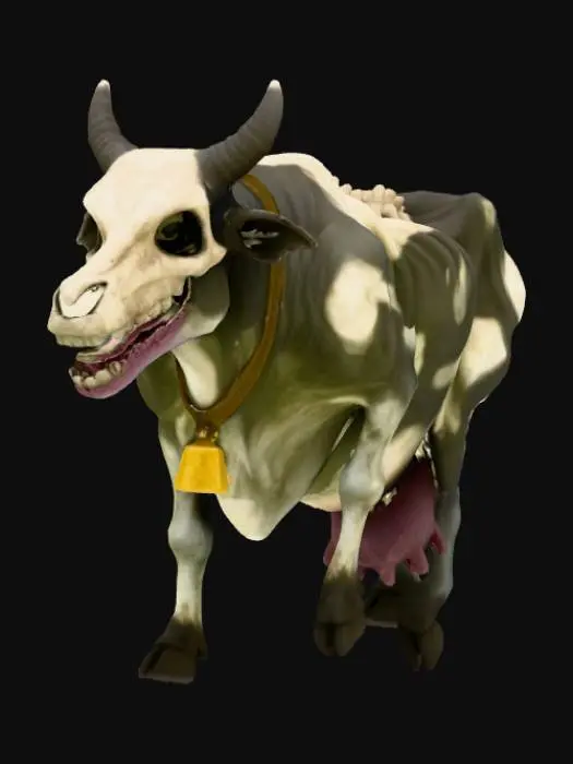 3D model for Ghoulish Bovine