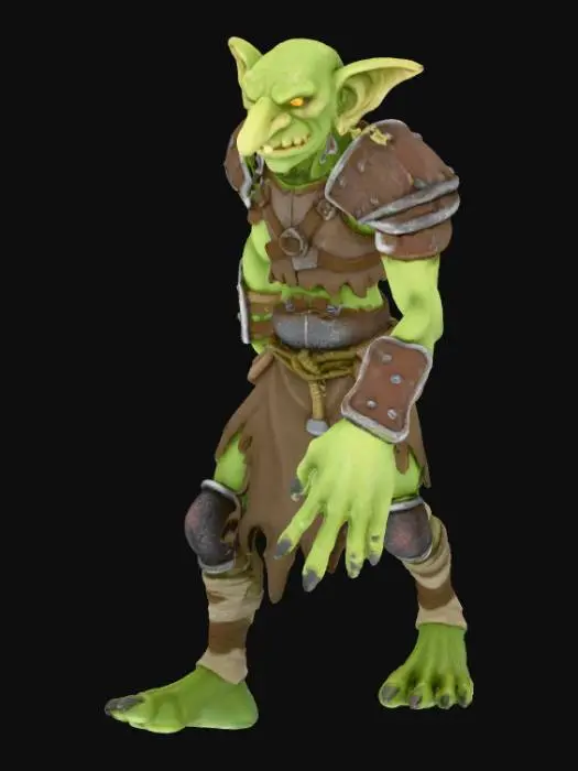 3D model for Goblin Warrior
