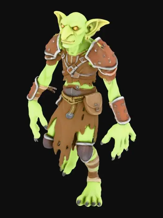 3D model for Goblin Warrior
