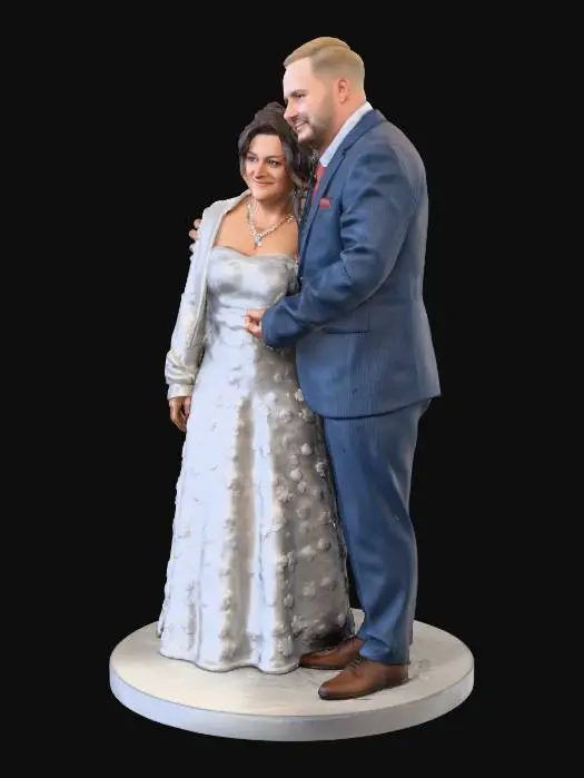 3D model for Wedding Portrait