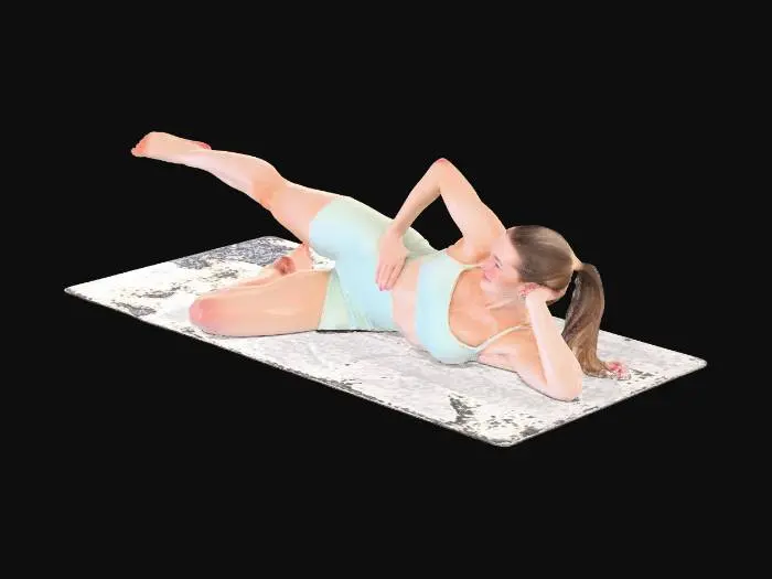 3D model for Yoga Pose Balance