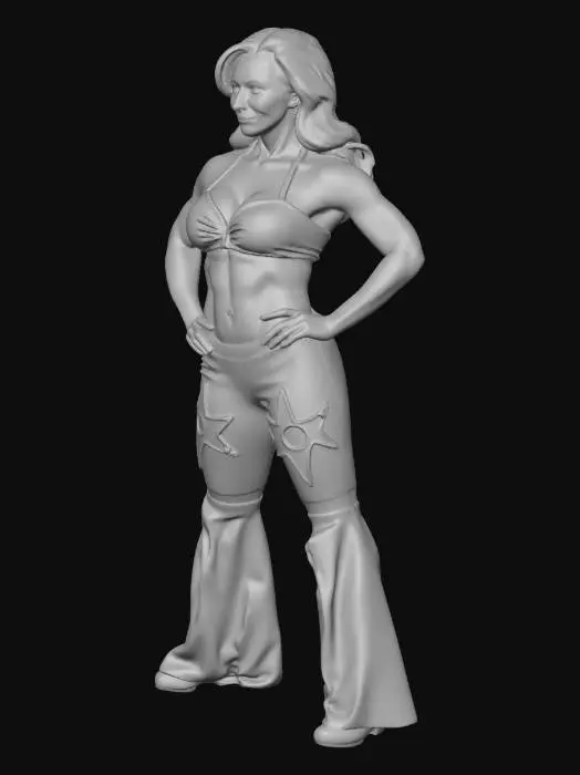 3D model for MICKIE JAMES