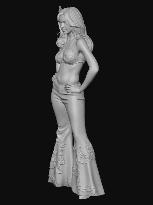 3D model for Disco Barbie