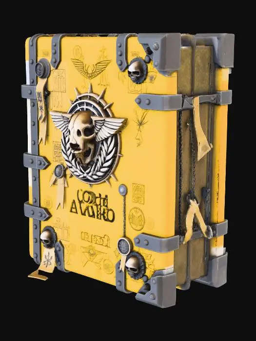 3D model for Codex of the Yellow Order