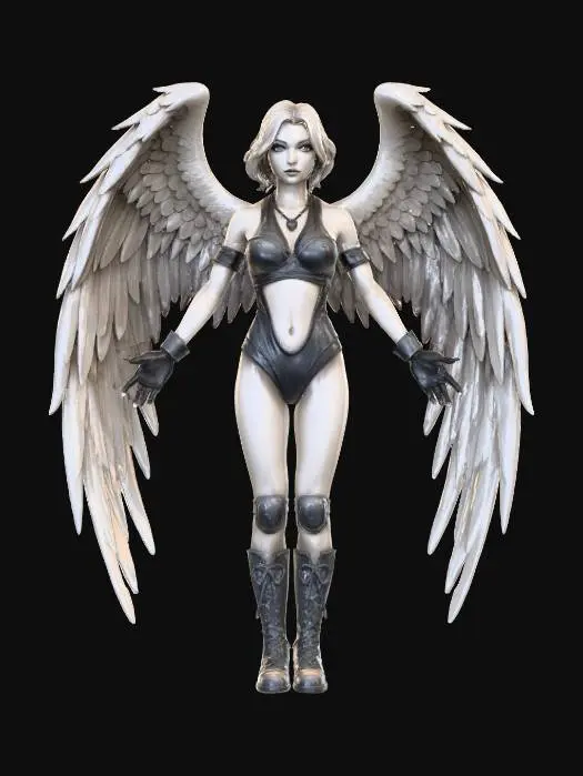 3D model for Angel of Shadows, #Christmas2025#