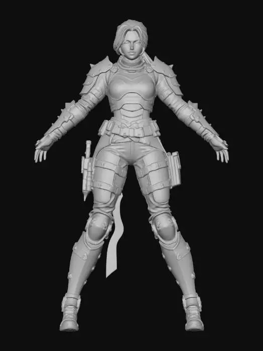 3D model for Warrior's Resolve (Lara Croft, Tomb Raider)