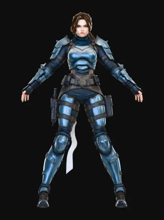 3D model for Warrior's Resolve (Lara Croft, Tomb Raider)