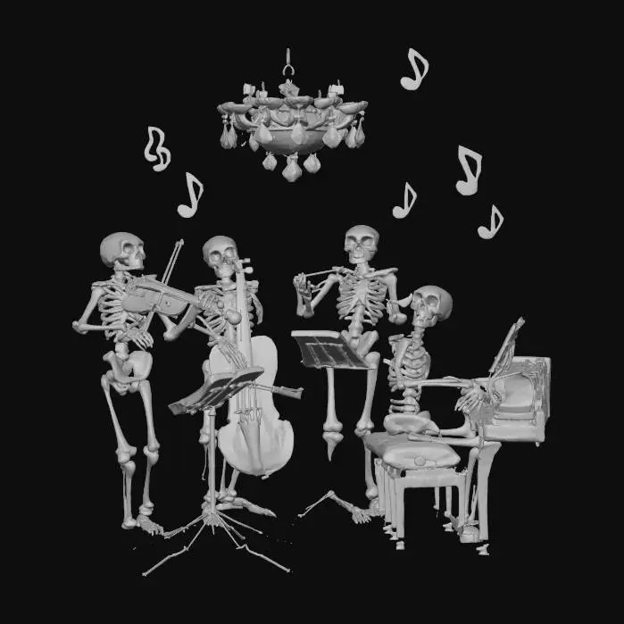 3D model for Halloween Serenade