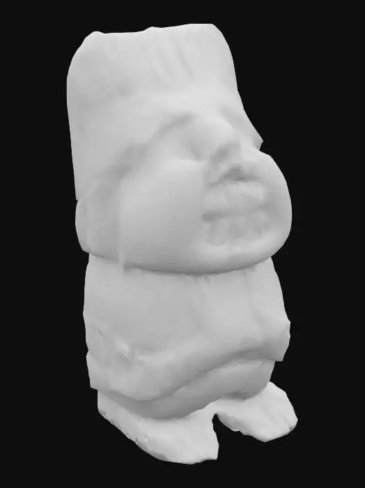 3D model for [Temuco] Chilean Indious Picarous, #AroundTheWorld#
